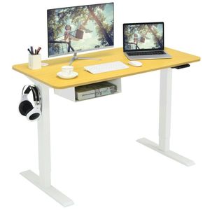 Bureau d'ordinateur électrique réglable en hauteur de 48 pouces avec panneau de commande et port USB - Product Image 5