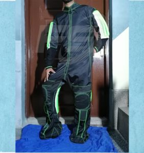 Combinaison de parachutisme personnalisée avec pinces Combinaisons de sécurité universelles en sergé de nylon Cordura durables pour adultes Ski à double sport - Product Image 5