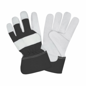 Guantes de Seguridad Industriales de Cuero Vacuno de Primera Calidad para Trabajadores Canadienses, con Puño Reforzado de Goma, para Uso General - Product Image 5