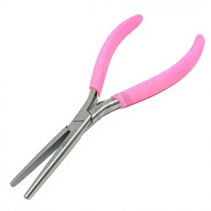 Pince et outils multifonctions en acier inoxydable pour extensions capillaires à micro-anneaux avec ouvre-extension à forte tenue - Product Image 6
