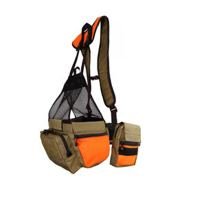 Gilets de chasse en camouflage orange coupe-vent Signal 20 Gauge pour hommes, gilet de chasse personnalisé imperméable pour la chasse aux oiseaux - Product Image 5