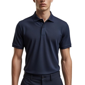 Camiseta Polo de Primera Calidad para Hombre, Ligera, Transpirable, Cómoda, de Manga Corta, para Fabricación y Suministro al por Mayor - Product Image 1