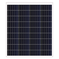 Modules solaires photovoltaïques monocristallins PERC 125W 12V 72 cellules, rendement 20,65%, approvisionnement en gros