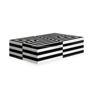 Luxury Customizable <b>Wood</b> MOP Jewelry <b>Box</b> Mother of Pearl Mosaic Storage Shell Various Sizes for Natural Crafts By FWE - Product Image 6