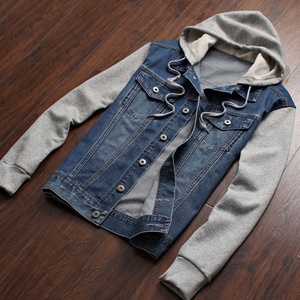 <b>Custom</b> OEM Service Acid Wash <b>Denim</b> <b>Jacket</b> for Men 100% Cotton Streetwear Style - Product Image 5