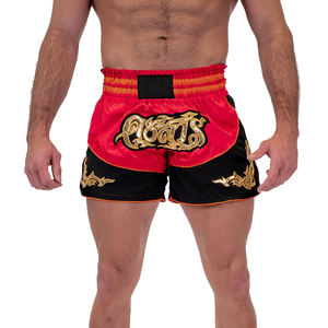 Pantalones Cortos de MMA Personalizados de Alta Calidad, Marca Privada, Diseño Transpirable e Informal, Cierre Elástico en la Cintura, Pantalones Cortos de Muay Thai - Product Image 1