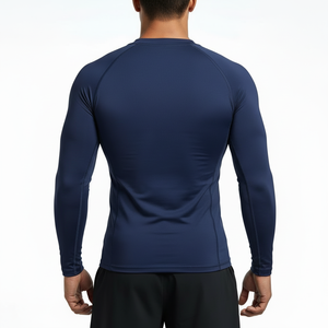 High Performance <b>Compression</b> <b>Shirt</b> Men Stretchable Gym Training Wear Manufacturer - Product Image 2
