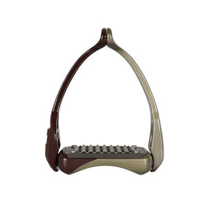 Estribos de Equitación de Acero Inoxidable de Primera Calidad con Forma Ergonómica para un Mejor Equilibrio y Control - Product Image 1