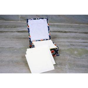 Boîte à glissière imprimée tendance à motifs floraux avec boîte en papier kraft imprimée à la main, petite boîte à glissière en papier imprimé personnalisée - Product Image 6