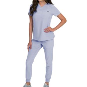 Tenue médicale OEM coupe classique pour hommes et femmes, confortable, douce au toucher et respirante - Product Image 2