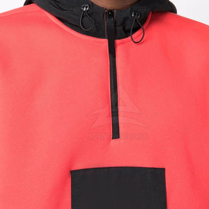 High Quality Basics Half Zip Hoodies With Adjustable Fit Soft Touch Material Ideal For Winter Casual And Travel Wear - Product Image 6