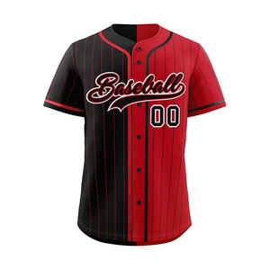 Fábrica de Uniformes de Béisbol Personalizados al por Mayor, Camisetas de Béisbol Antibacterianas de Secado Rápido para Hombres, Mujeres y Jóvenes, Tallas Grandes de EE. UU. - Product Image 4