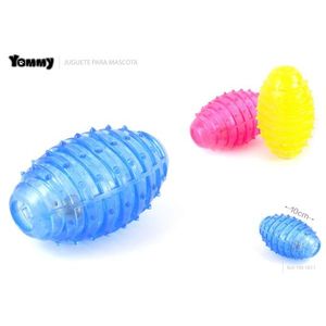 Yommy Transparent <b>Pet</b> Chew <b>Toy</b> 10cm <b>For</b> Dogs <b>Interactive</b> Squeaky Plaything - Product Image 1