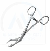 Pinces de manipulation osseuse Al Mida Healthcare |   Instrument chirurgical orthopédique en acier inoxydable certifié CE avec une conception de prise en main facile