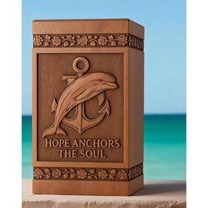 Custom Engraved Wooden Resin Urn Box: Pet/Human <b>Memorial</b> <b>Keepsake</b> urn <b>Memorial</b> <b>Keepsake</b> by AYAANS - Product Image 1