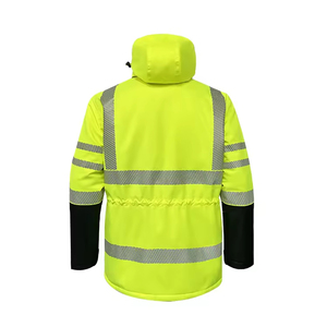 เสื้อแจ็คเก็ตปาร์ก้าแบบเยอรมันสำหรับผู้ชาย มองเห็นได้ชัดเจนในที่มืด เหมาะสำหรับงานกลางแจ้งในฤดูหนาว พร้อมคุณสมบัติสะท้อนแสงเพื่อความปลอดภัย - Product Image 2