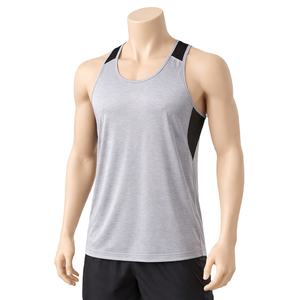 RTS Samavia Heather Texture Running <b>Singlet</b> <b>Men</b> | OEM Bulk Quantity Service | Breathable Spandex Plus Size <b>Men's</b> Tank Tops - Product Image 1
