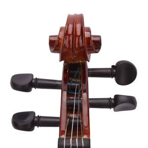Nuovo custodia per violino acustico 4/4 con archetto e resina naturali per il tuo viaggio musicale - Product Image 6