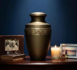 Urnas Funerarias de Cenizas para Adultos Unisex, Estilo Americano, Hechas a Mano, de la Mejor Calidad, Blancas, de 200 Pulgadas Cúbicas, Marca LU, 1 Año de Garantía - Product Image 5