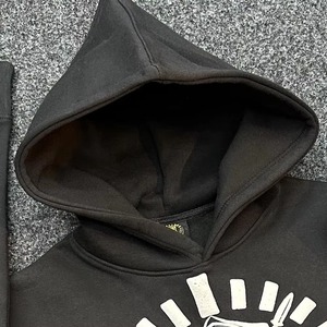 Sudadera con Capucha para Hombre, Tejido Grueso, Cuello Redondo, Forro Polar de Poliéster/Algodón, Logotipo Personalizado Bordado, Invierno - Product Image 3