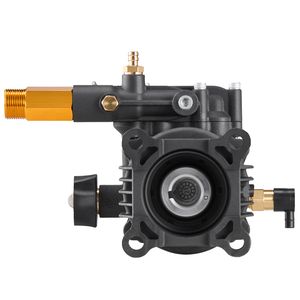 Pompa per Idropulitrice Orizzontale ad Alta Pressione con Albero da 3/4 Pollici, 3500 PSI, 2.5 GPM, Kit di Ricambio con 5 Ugelli e Accessori - Product Image 4
