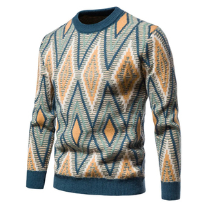 Suéteres de Invierno para Hombre, Talla Grande, Cuello Alto, Ropa Masculina, Jersey de Punto Acanalado, Sudadera Transpirable - Product Image 4