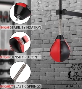 Speed <b>Bags</b> for Boxing <b>Punching</b> <b>Bag</b> with Reinforced Spring Wall-Mounted Strong Durable <b>Punching</b> <b>Bag</b> with Stand Height - Product Image 5