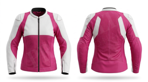 ผู้ผลิตเสื้อผ้าป้องกันอันตรายทันสมัย เสื้อแจ็คเก็ตมอเตอร์ไซค์พร้อมแผงตาข่าย หนังพรีเมียม และดีไซน์ทนทาน เสื้อแจ็คเก็ตสำหรับขี่มอเตอร์ไซค์ - Product Image 5