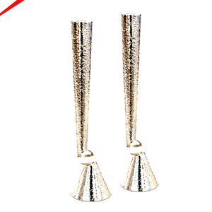 Support de bougie au design minimaliste, noir et laqué, pour table à manger, décoration de chambre, cadeau de Noël - Product Image 5