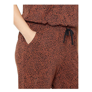 Mono deportivo de mujer de una pieza, sin tirantes, con cuello en V, de longitud completa, de doble cara, de spandex/nailon, resistente al sudor y a las arrugas. - Product Image 6