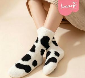 Bmama Premium <b>Women's</b> Plush Sleeping <b>Socks</b> Thick <b>Warm</b> Fleece Crew <b>Socks</b> - Product Image 1