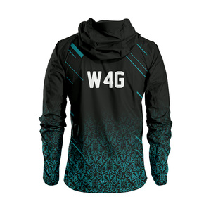 Chaqueta Cortavientos Unisex 100% Nailon Recubierto, de Alta Calidad, con Logotipo Personalizado, Secado Rápido, Impermeable, Transpirable, Ecológica, con Diseño Primaveral - Product Image 3