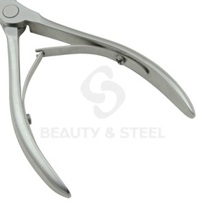 Coupe-cuticules en acier inoxydable de haute qualité, outil de soin des ongles pour pédicure et manucure, à double ressort et mâchoires de précision - Product Image 4