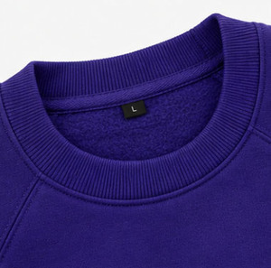 Sudadera de Felpa para Hombre, Cuello Redondo, Manga Larga, Algodón, Estilo Raglán, Personalizable con Logotipo, Venta al Por Mayor OEM - Product Image 2
