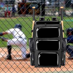 Large Capacity Baseball Catcher Bag with Multi-Pockets, Water-Resistant Softball Gear <b>Backpack</b> - Product Image 5