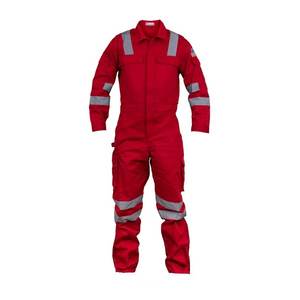 เสื้อคลุม Hi VIS แบบพรีเมี่ยมพร้อมซิปที่ขา2XL ผลิตภัณฑ์นิรภัยสีแดง - Product Image 1