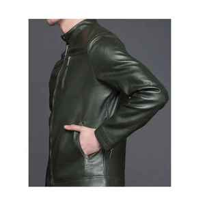 Apparelzest – Nouvelle conception anti-boulochage, prix raisonnables, vestes en cuir PU pour hommes, motif camouflage, entièrement doublées, hiver, modèle simple - Product Image 3