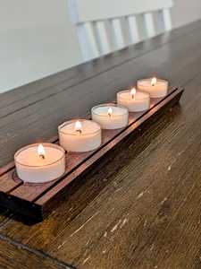 Premium Wooden Candle Holder for <b>Tea</b> <b>Light</b> Candles - Product Image 5