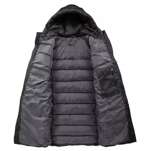 Manteau Parka Hiver 2026 pour Homme – Épaisseur Standard, Imperméable, Respirant, Écologique, Grande Taille, Décontracté avec Capuche - Product Image 6