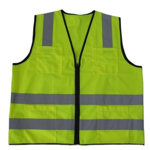 Chaleco de Seguridad Reflectante de Alta Visibilidad, Personalizado, Transpirable, de Poliéster de Alta Calidad - Product Image 5