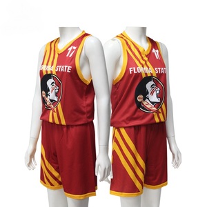 Professional Made Basketball Uniform Factory Manufactured Sports Wear Soft <b>Fabric</b> 100% Polyester Basketball Uniforms Hot Sale - Product Image 6