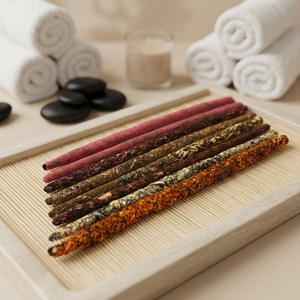 Bâtonnets d'Encens Naturels Faits Main 7 Chakras en Gros pour Connaisseurs Artisanat Indien de la Plus Haute Qualité Marque Privée Moq Vrac 10 kg - Product Image 1