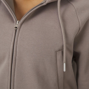 Sudadera con Capucha Corta de Invierno para Mujer, Personalizable, 100% Algodón, Suave, con Opciones de Logotipo para Marcas de Moda - Product Image 2