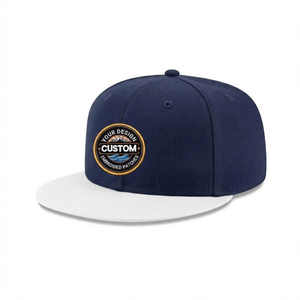 Gorra de Béisbol Snapback al por Mayor, Estilo Hiphop para Exteriores, Bordado Personalizado o Logotipo de PVC/Goma, Dos Tonos, Tela de Algodón y Spandex, Unisex - Product Image 2