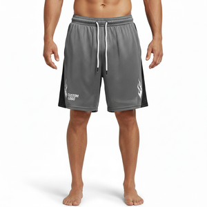 Pantalones Cortos de Baloncesto de Malla Sublimados Personalizados, de Secado Rápido, Transpirables, de Poliéster, Estilo Hip Hop, 2026 - Product Image 1