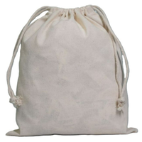 Sac à poussière réutilisable en flanelle douce avec logo personnalisé, coton écologique, cordon de serrage, pochette élégante pour vêtements, promotionnel, pour le shopping