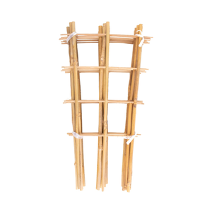 Arche de treillis de jardin en bambou vietnamien en gros, treillis en forme d'éventail pour plantes grimpantes - Prix B2B - Product Image 1