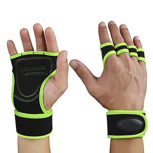 Guantes Deportivos Personalizados de Poliéster con Medio Dedo para Gimnasio, Entrenamiento, Fitness, Cross Training, Levantamiento de Pesas, Agarre para Mancuernas - Product Image 4