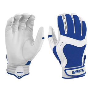 Guantes de Béisbol Personalizados de Cuero Negro/Blanco, Acolchados, Transpirables, con Cierre de Hebilla Ambidiestro, Tejido de Punto, Profesionales - Product Image 5