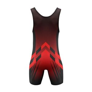 Combinaison de lutte professionnelle pour hommes avec logo personnalisé, équipement de lutte, uniforme de musculation haute performance - Product Image 2
